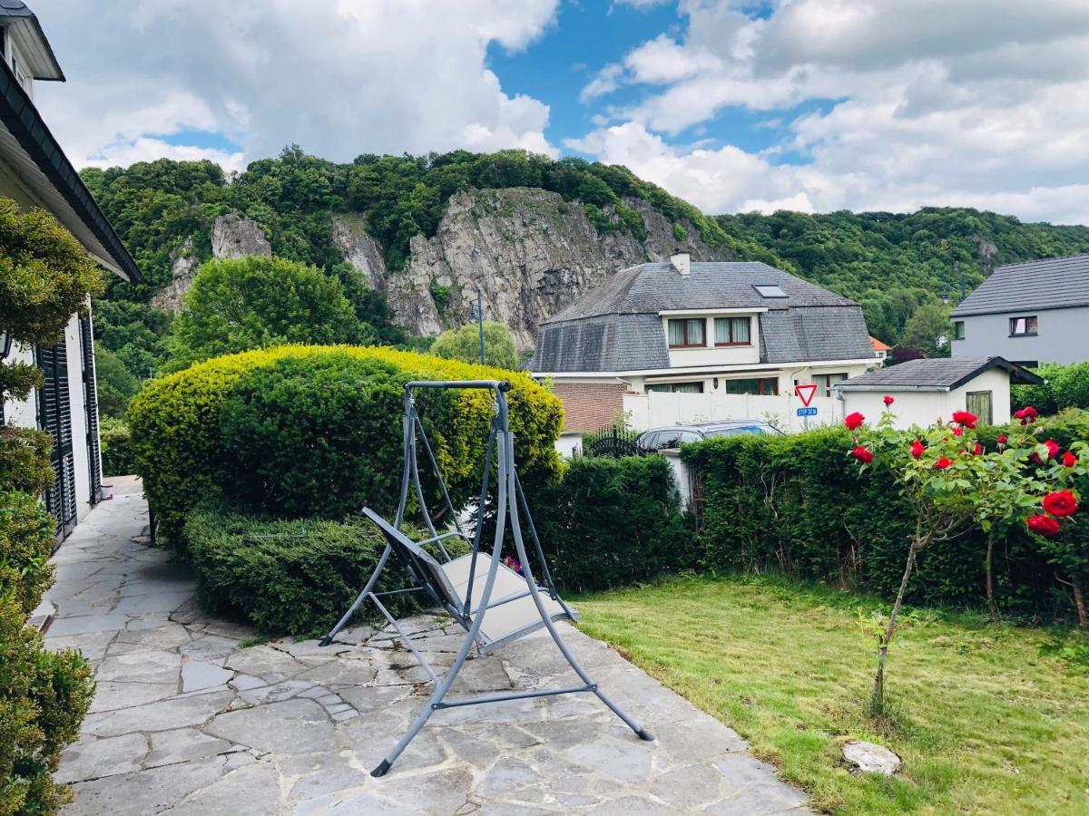La Vue Sur Meuse De Wepion Apartment Namur Bagian luar foto